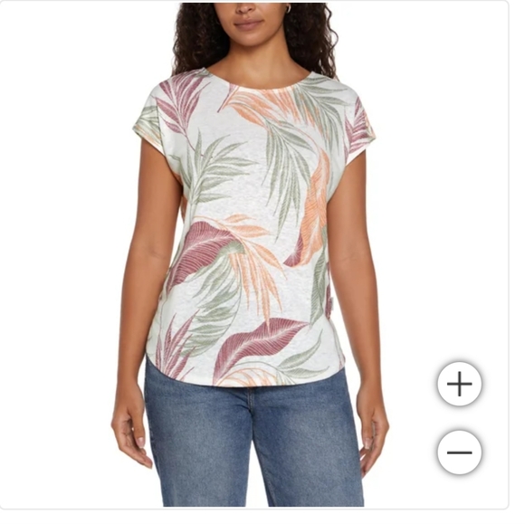 (Ew)Orvis  Ladies Linen Blend  Top - Picture 1 of 4